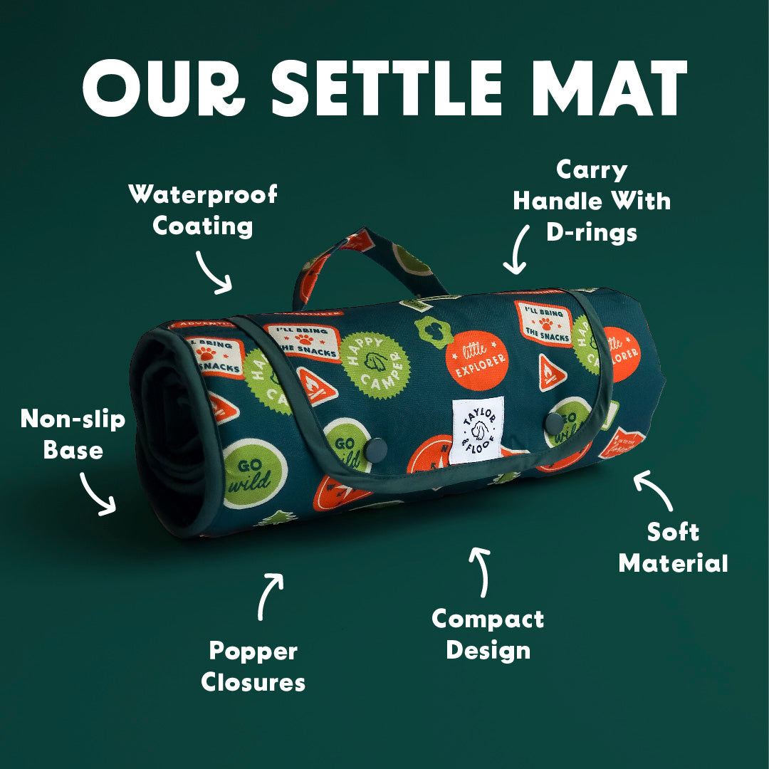 Happy Camper Settle Mat
